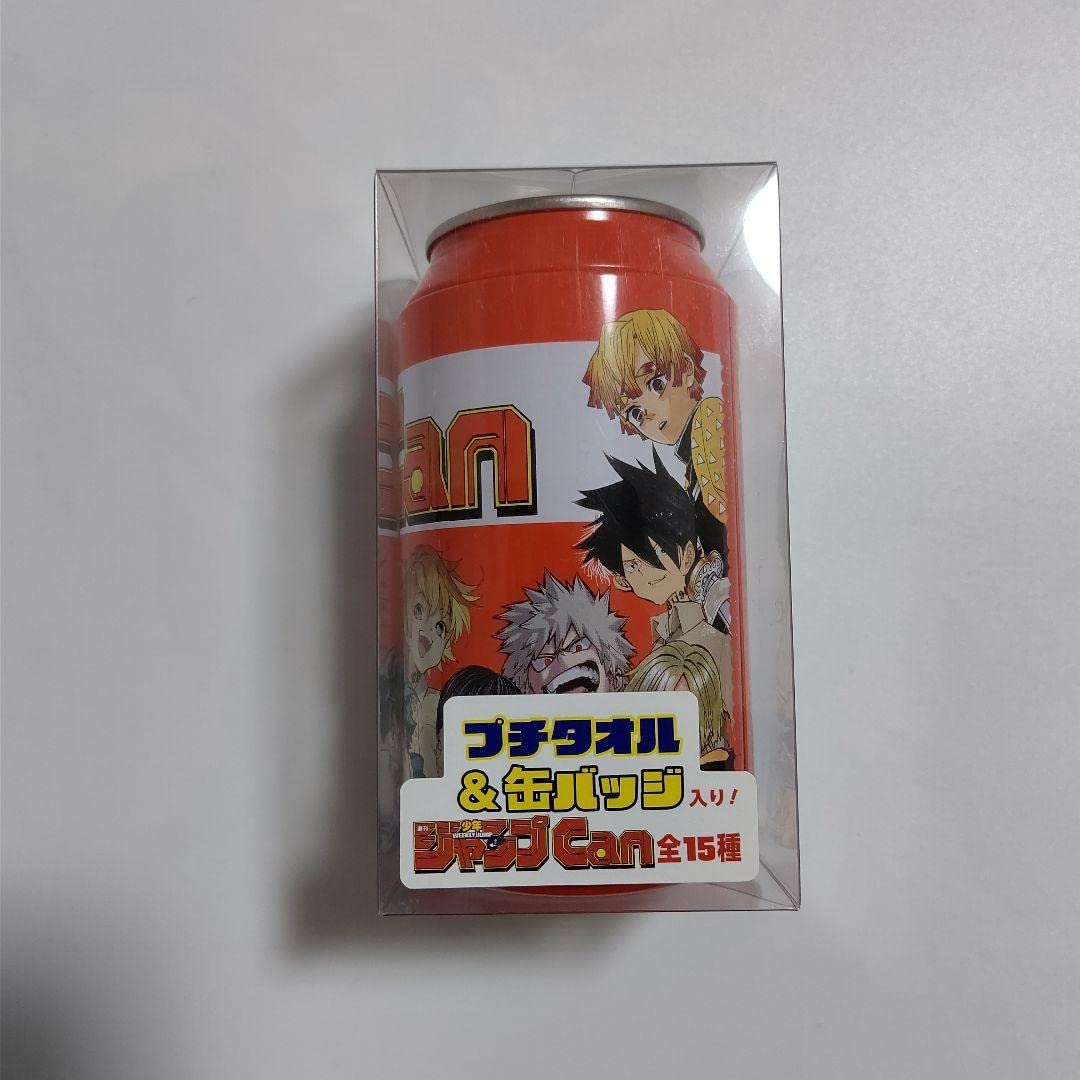 Amazon.co.jp: 鬼滅 ジャンプcan タオル 缶バッジセット 我妻善逸